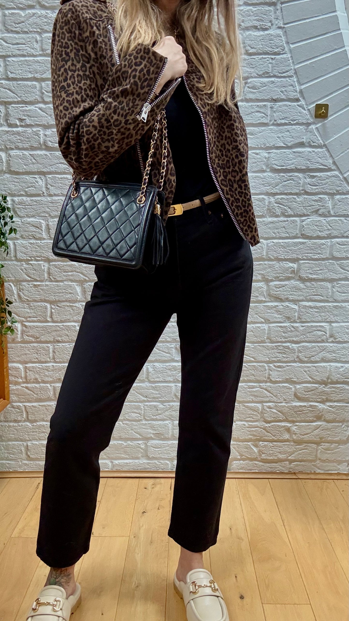 Chanel 1989 Lambskin Tassel Timeless Mini Tote