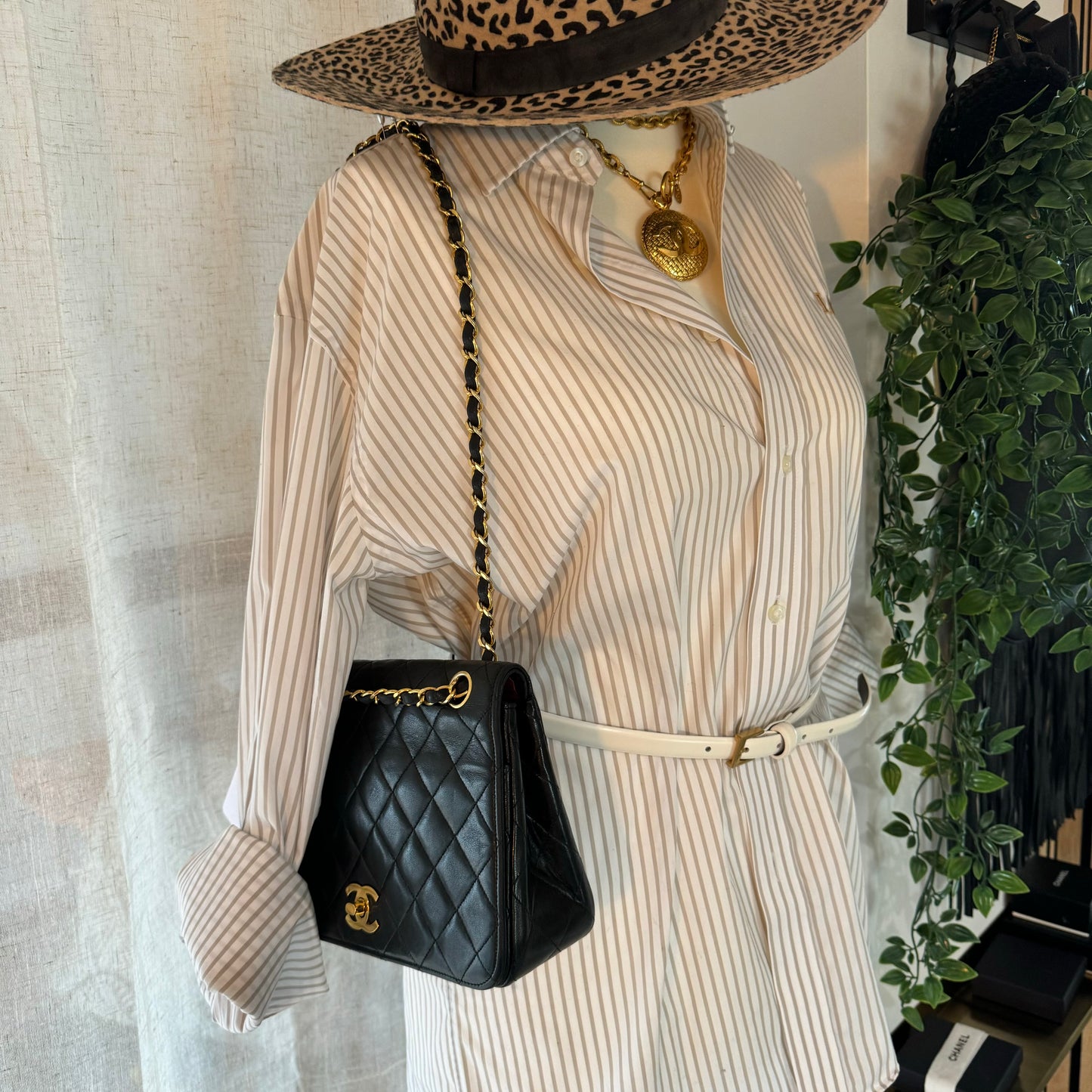 Chanel 1980s Square Full Flap