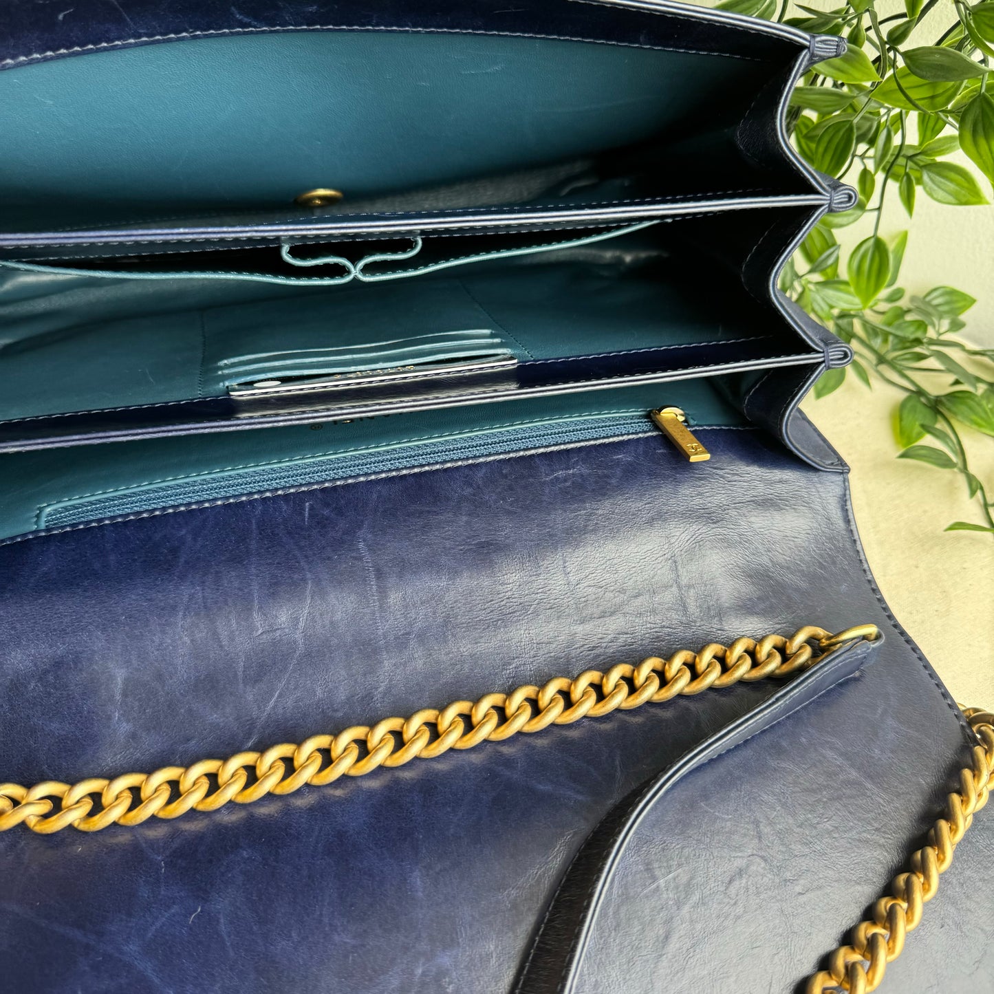 Chanel 2016 Navy Paris Cosmopolite Two Way