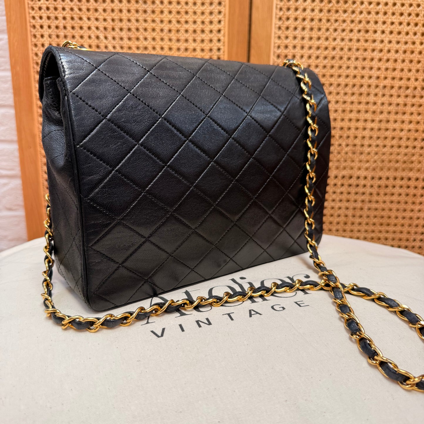 Chanel 1986 Rare Envelope Single Flap