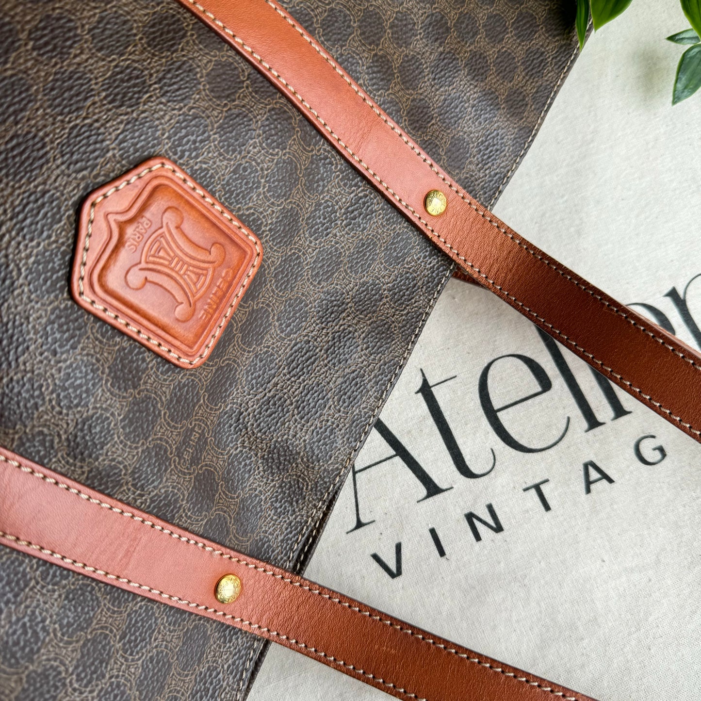 Celine Macadam Tote Bag