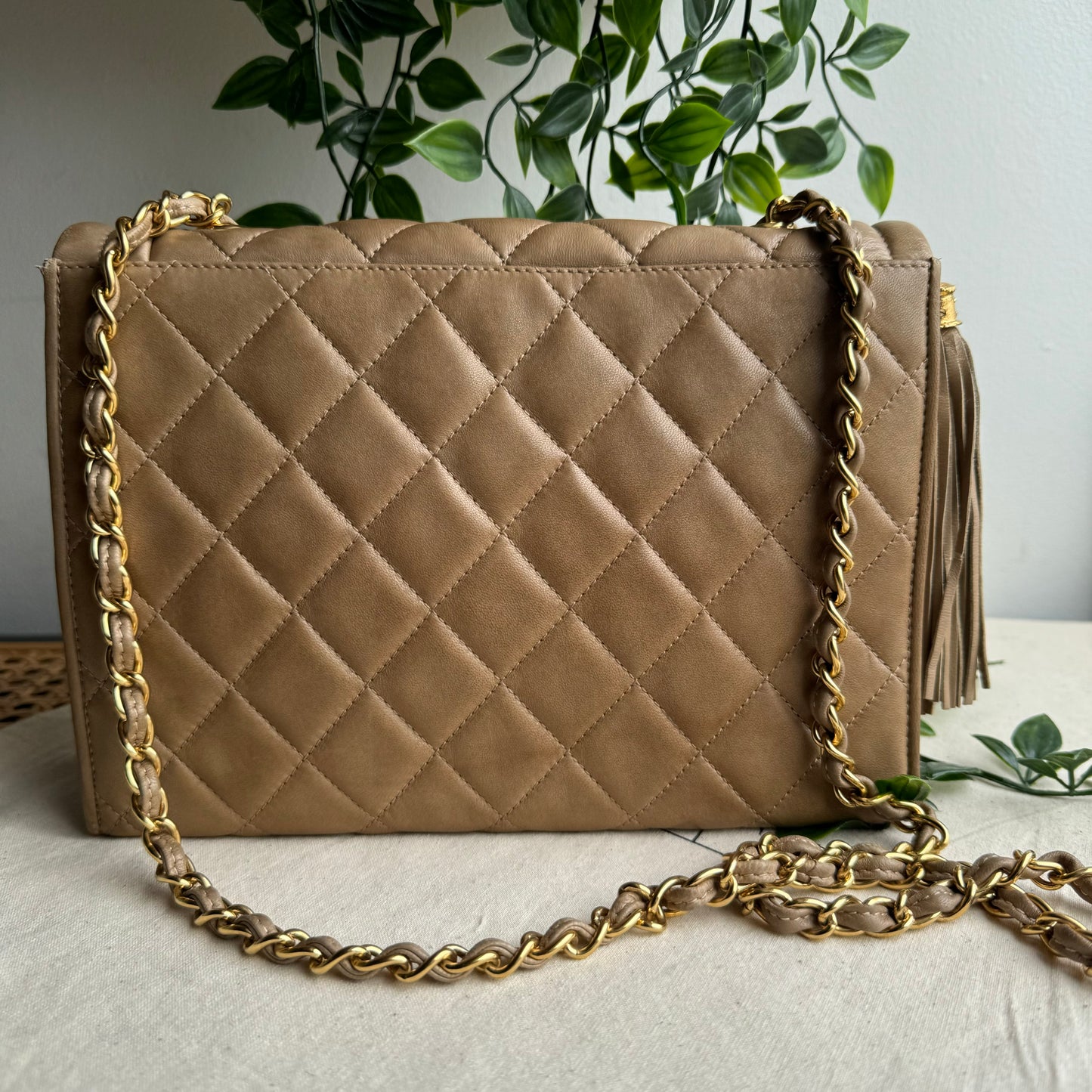 Chanel 1989 Tassel Single Flap