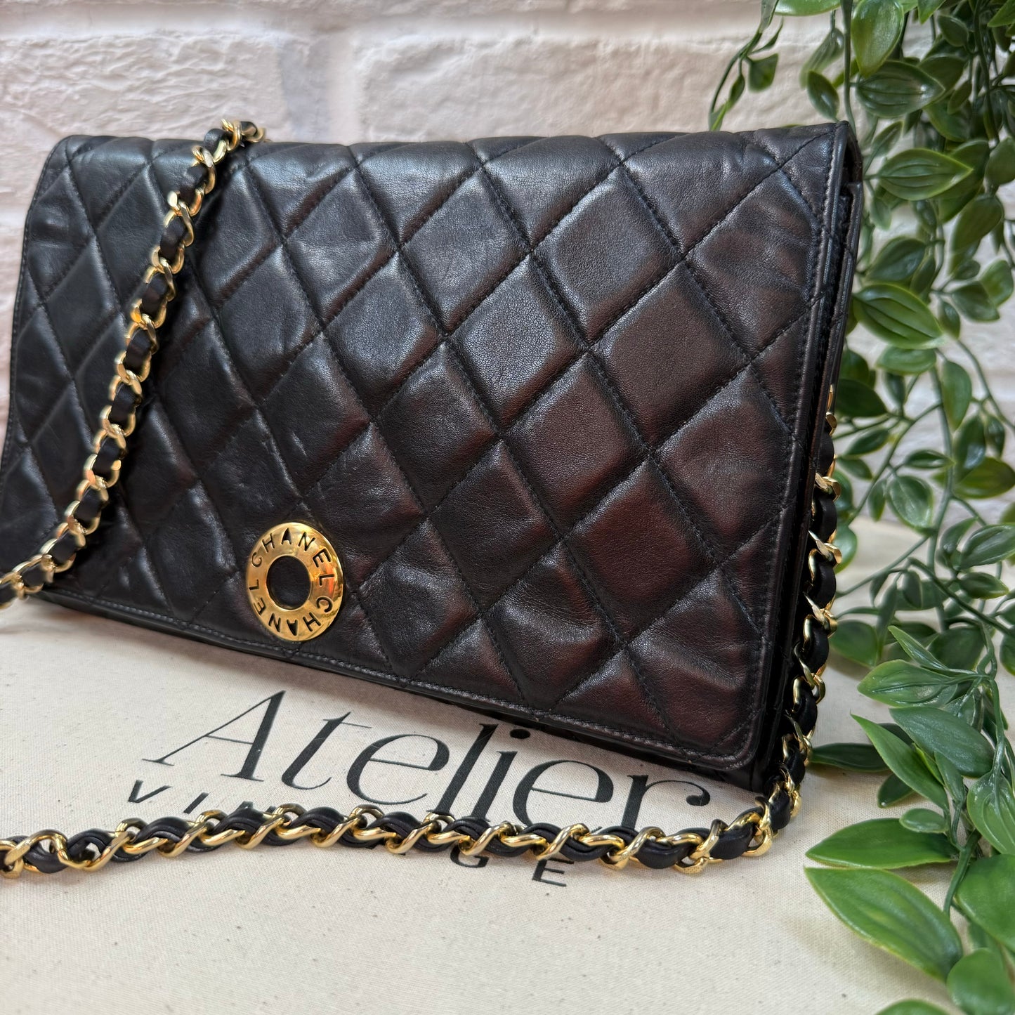 Chanel Early 1980s Quilted Lambskin Single Flap