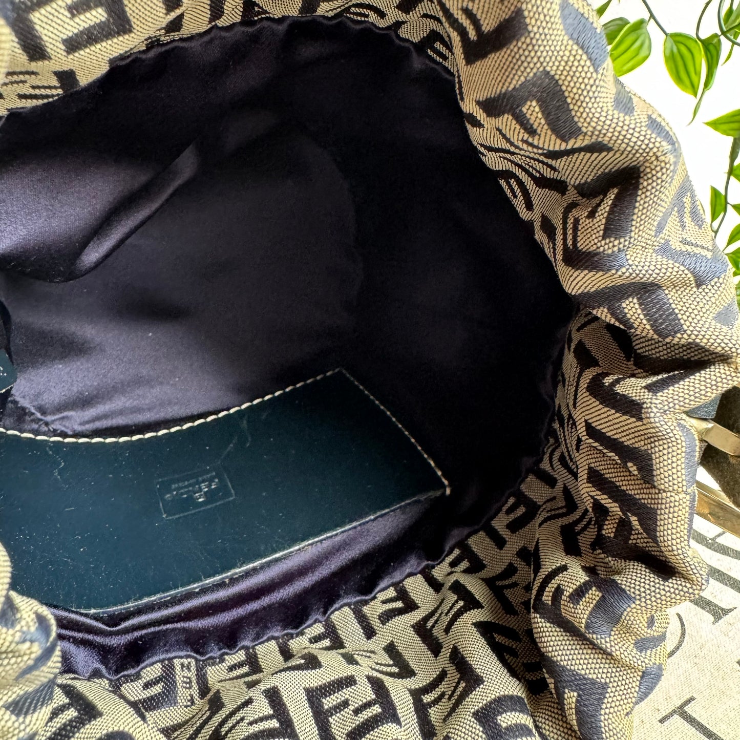 Fendi Zucca Print Bucket Bag