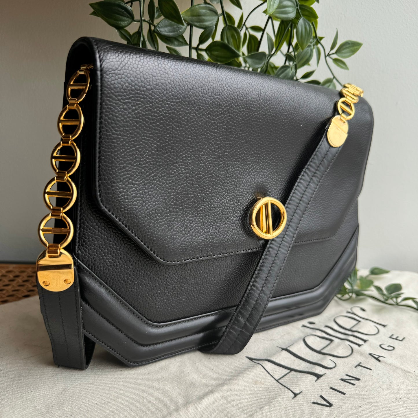 Dior 1980s Rare Chain Strap Bag