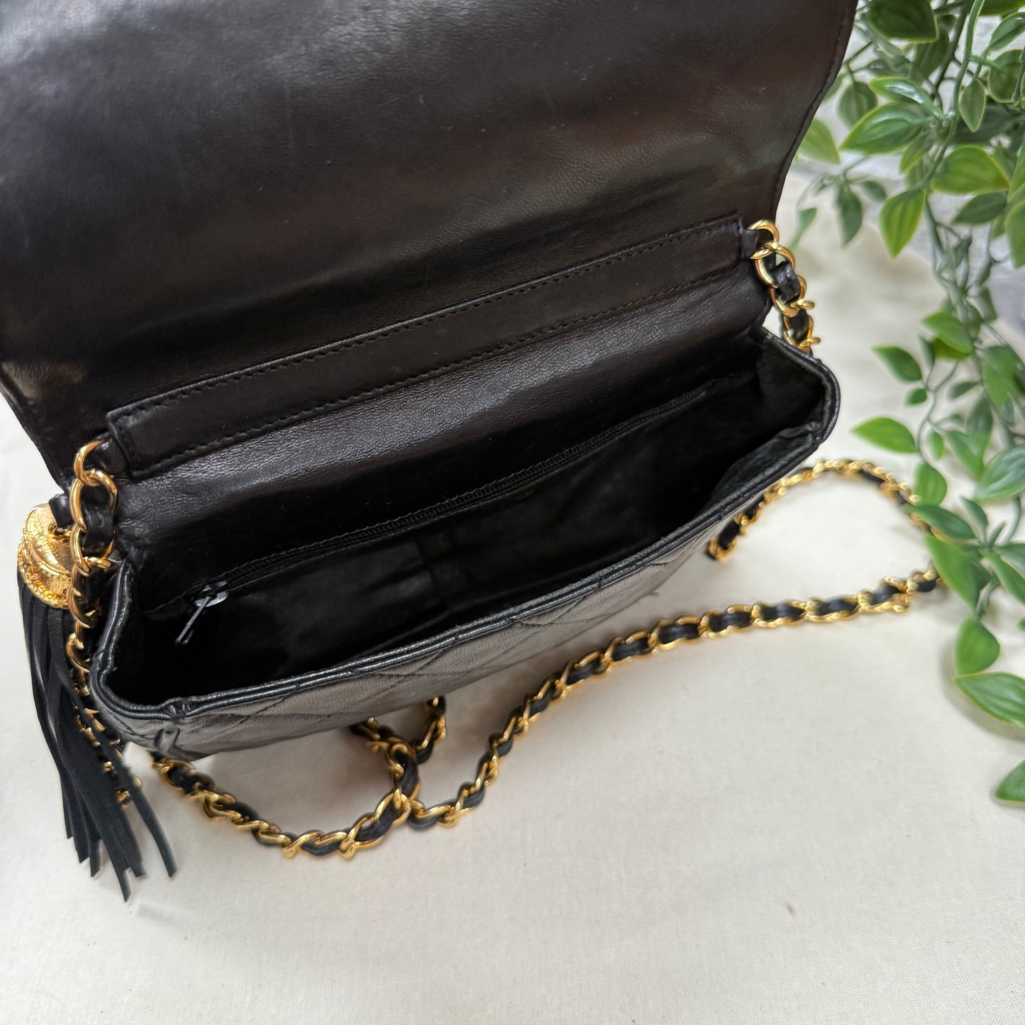 Chanel 1986 Tassel Full Flap Rectangle