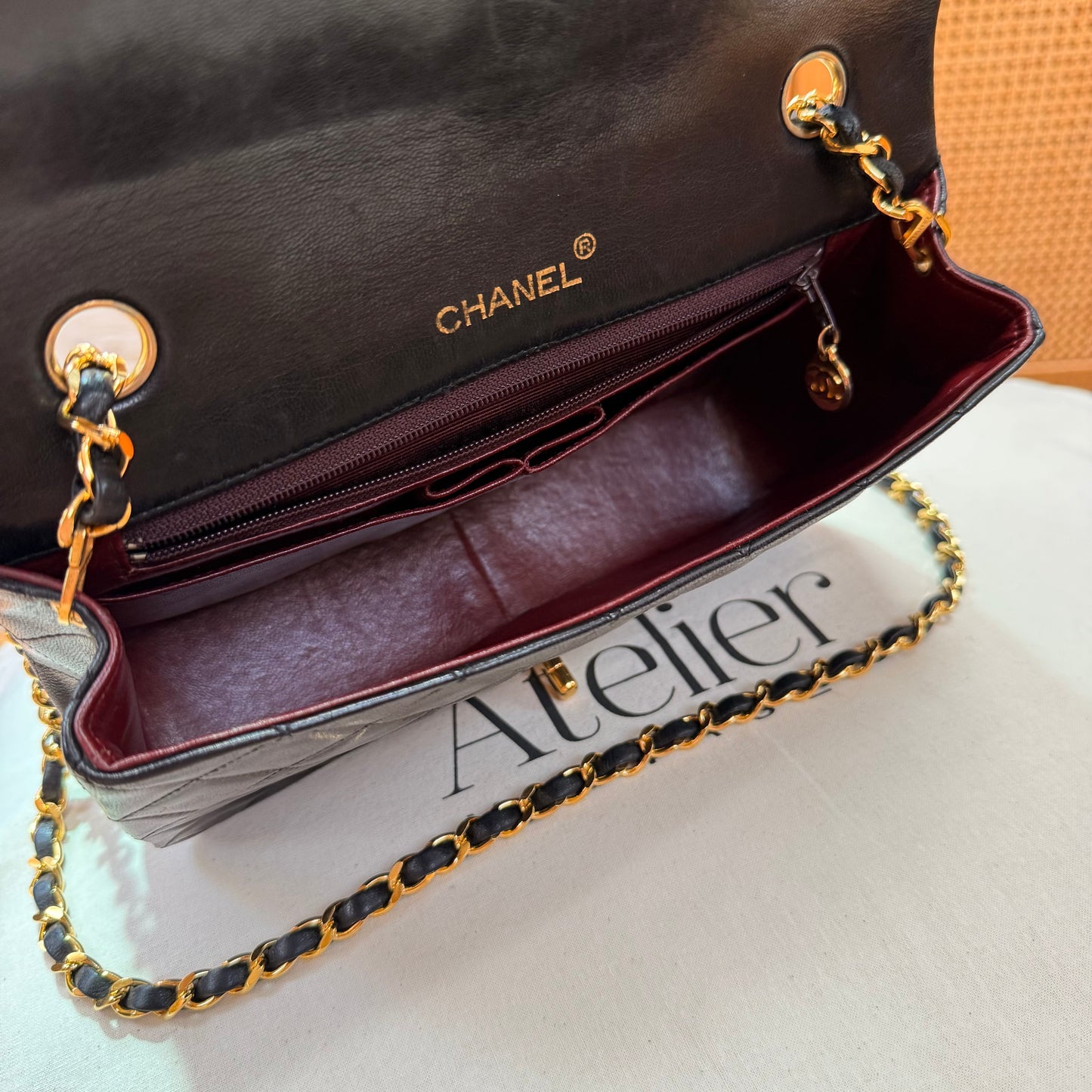 Chanel 1989 Classic Medium Rectangle Full Flap