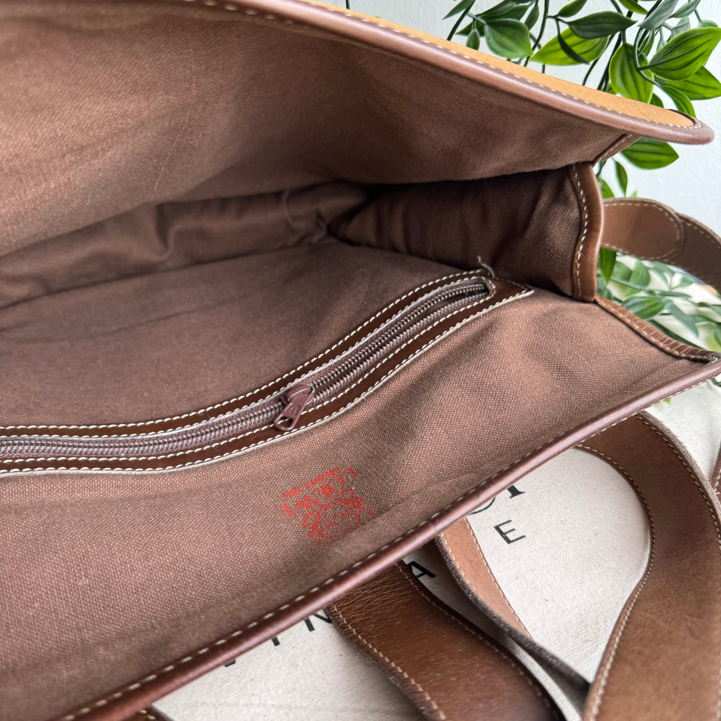 Loewe 1980s Anagram Cross Body Bag