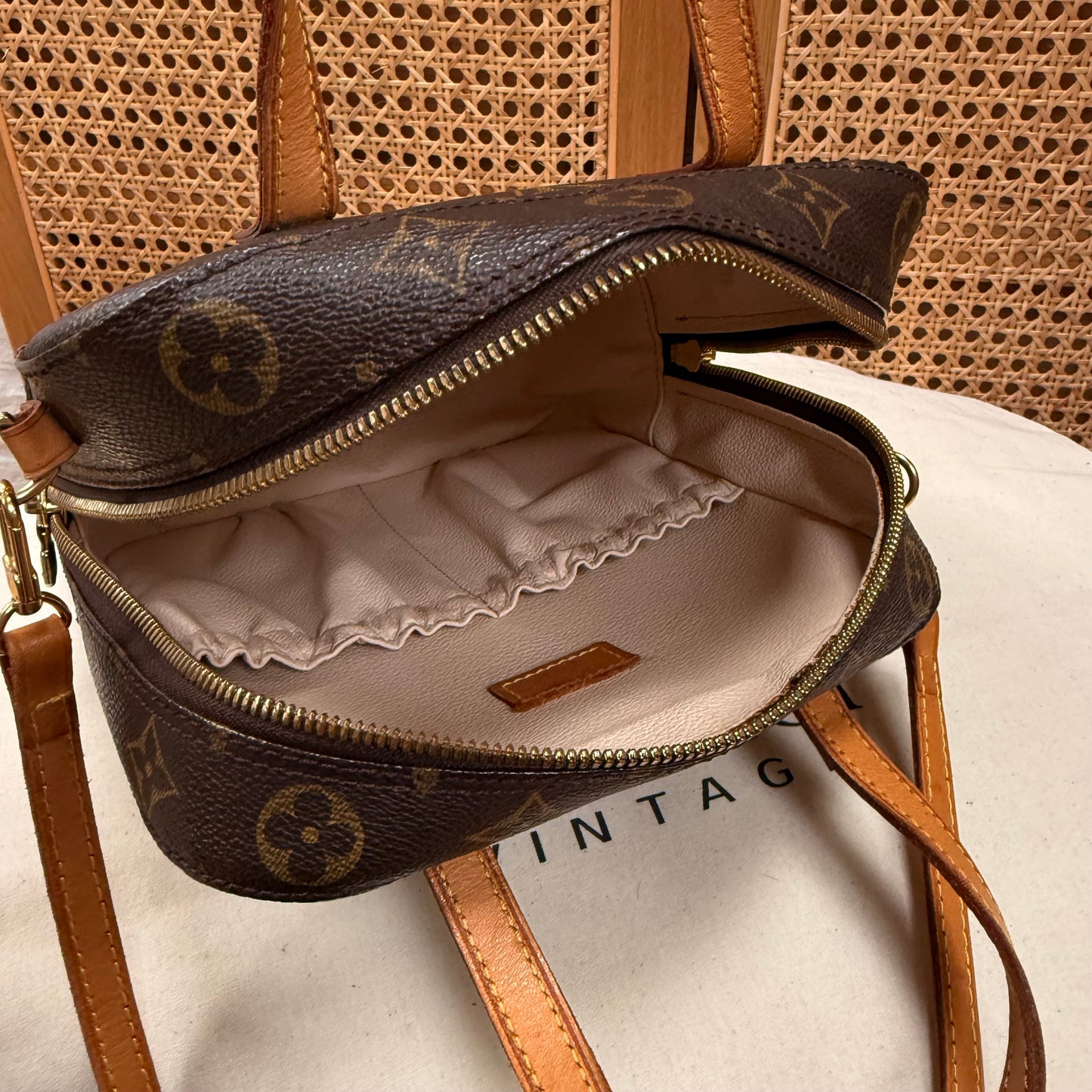 Louis Vuitton 2002 Monogram Spontini Two Way