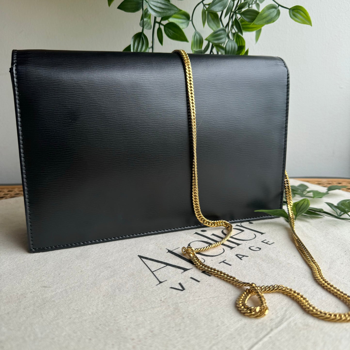 Dior 1980s Vintage Chain Strap Bag