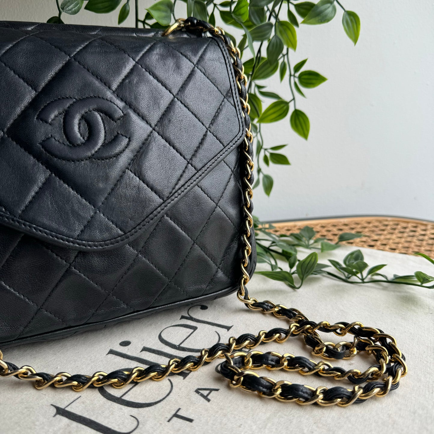Chanel 1989 Envelope Flap Shoulder Bag