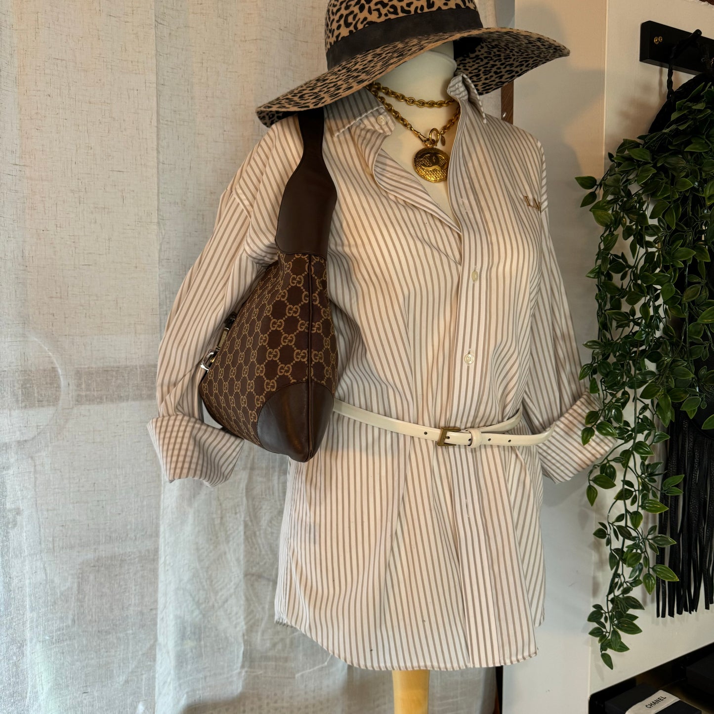 Gucci Large Jackie 1961 Canvas & Leather