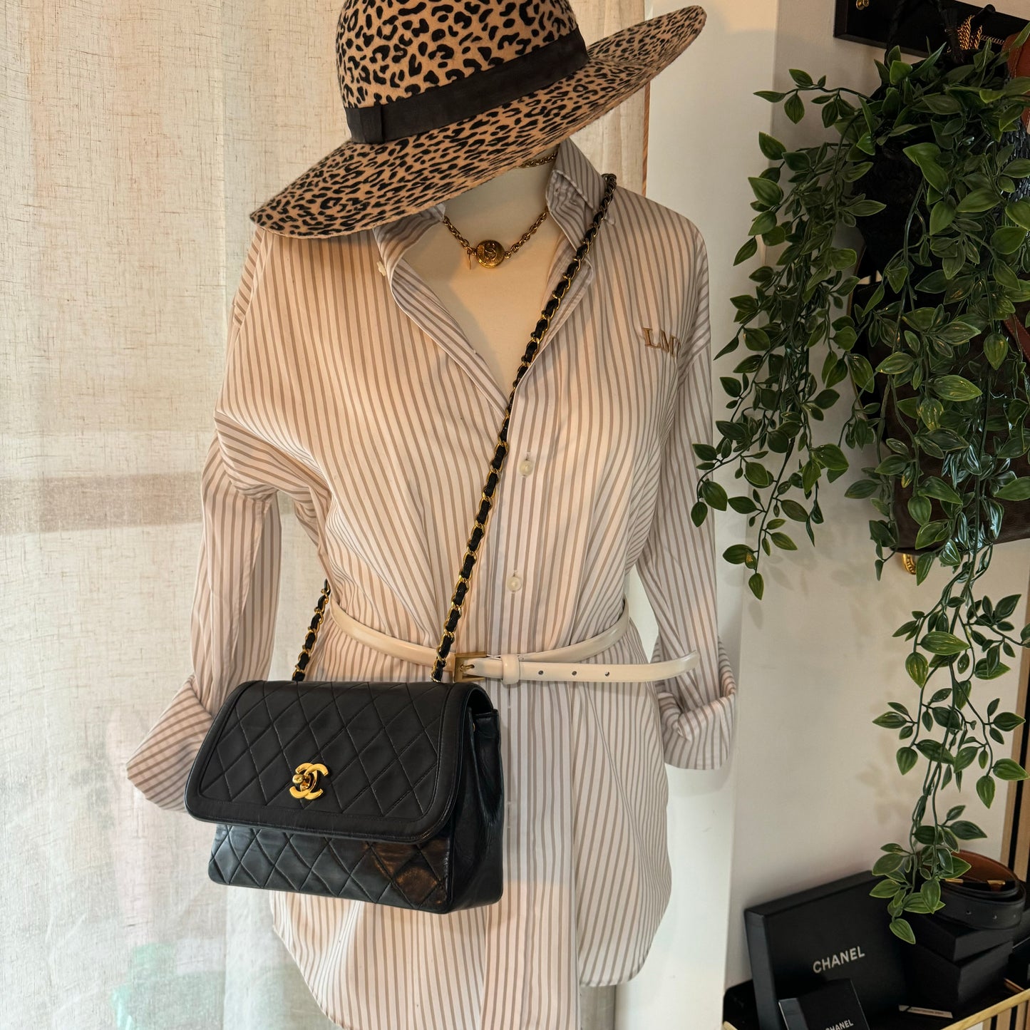 Chanel 1989 CC Turnlock Single Flap
