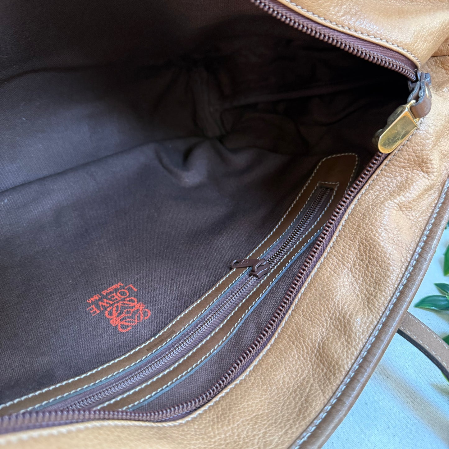Loewe 1980s Anagram Tote Bag