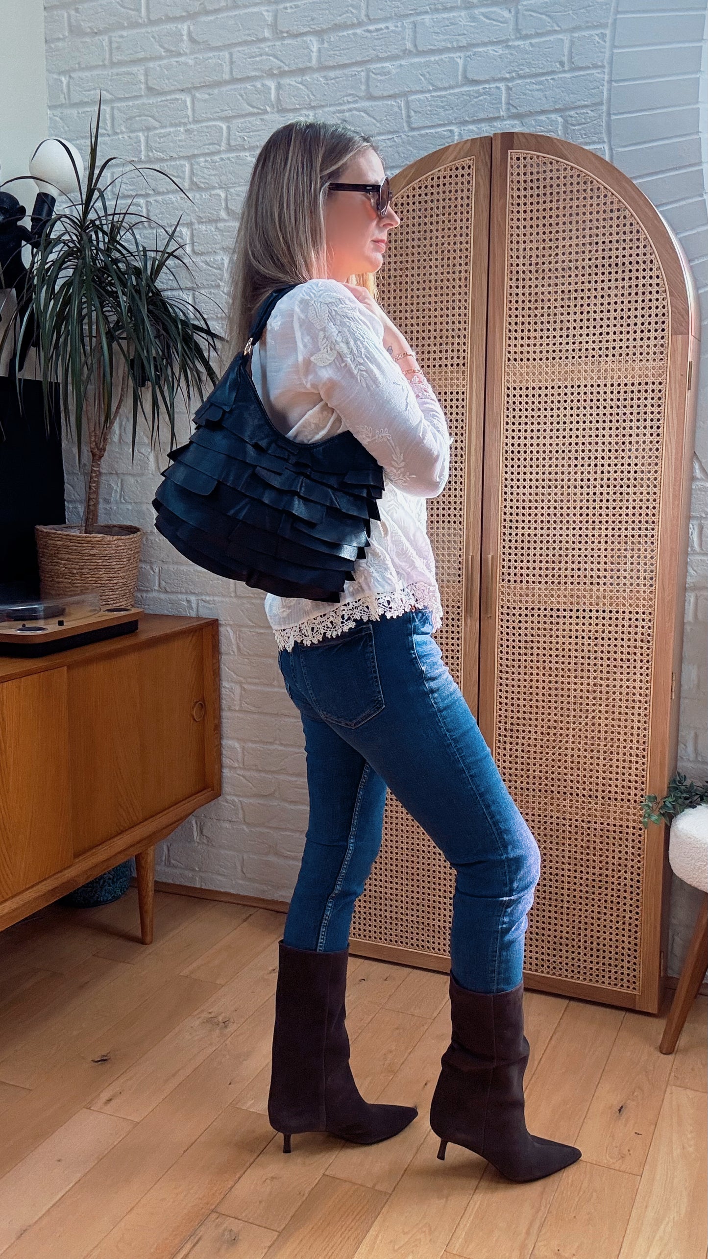 Saint Laurent St Tropez Hobo Tote