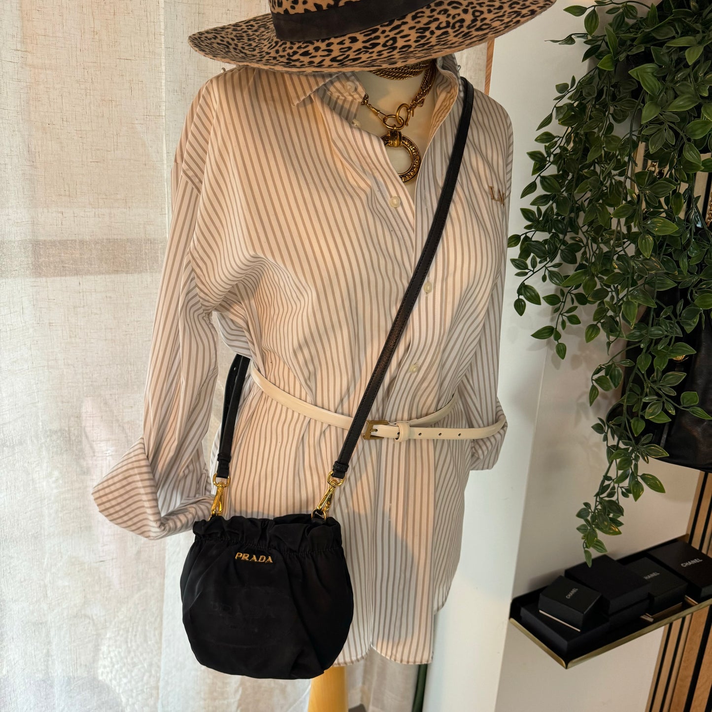 Prada Rare Jacquard Bucket Bag