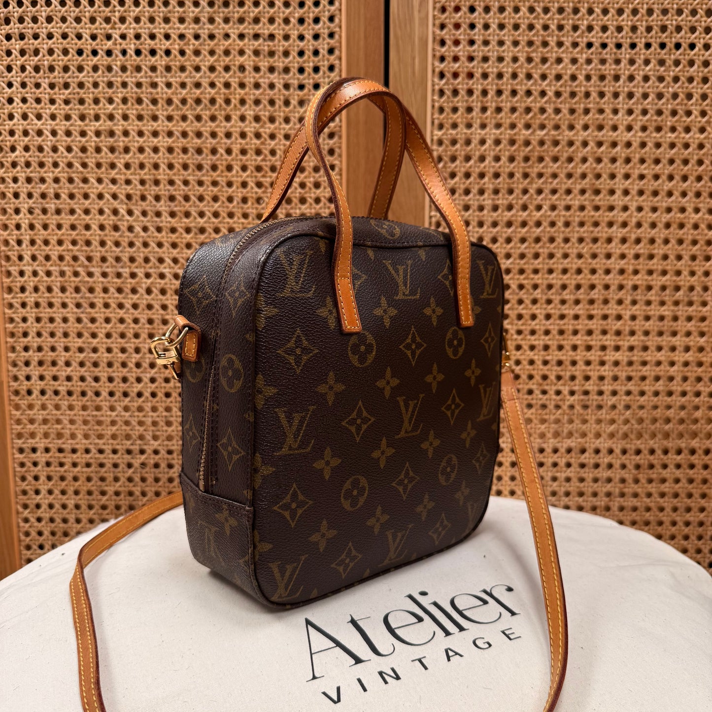 Louis Vuitton 2002 Monogram Spontini Two Way