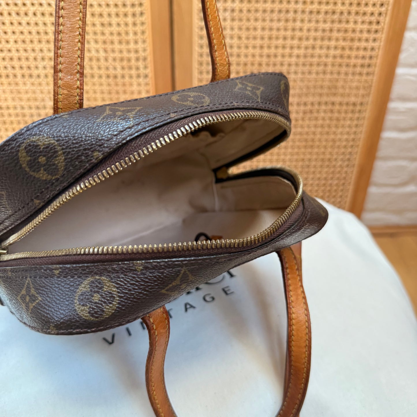 Louis Vuitton 2002 Monogram Spontini Two Way