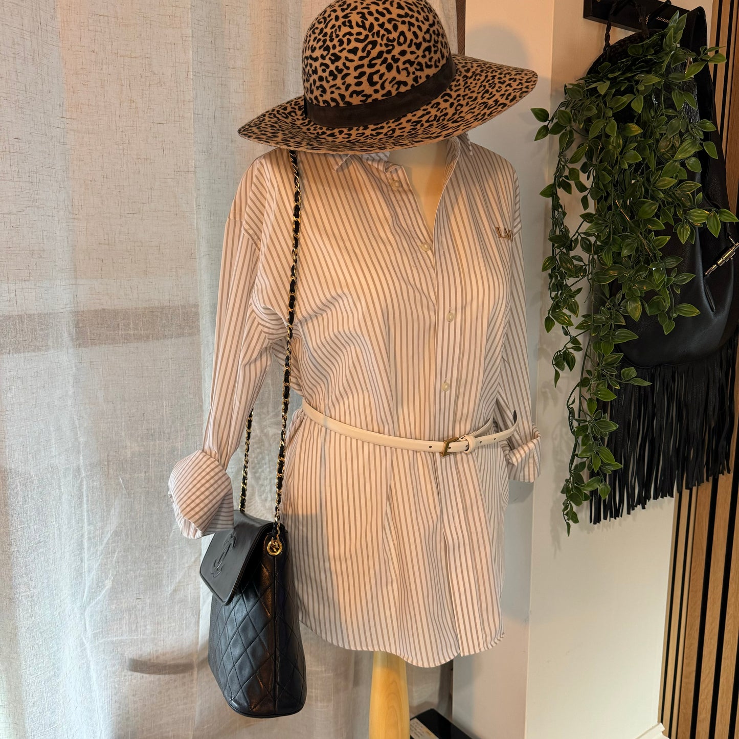 Chanel 1989 Lambskin Tassel Cross Body Bag