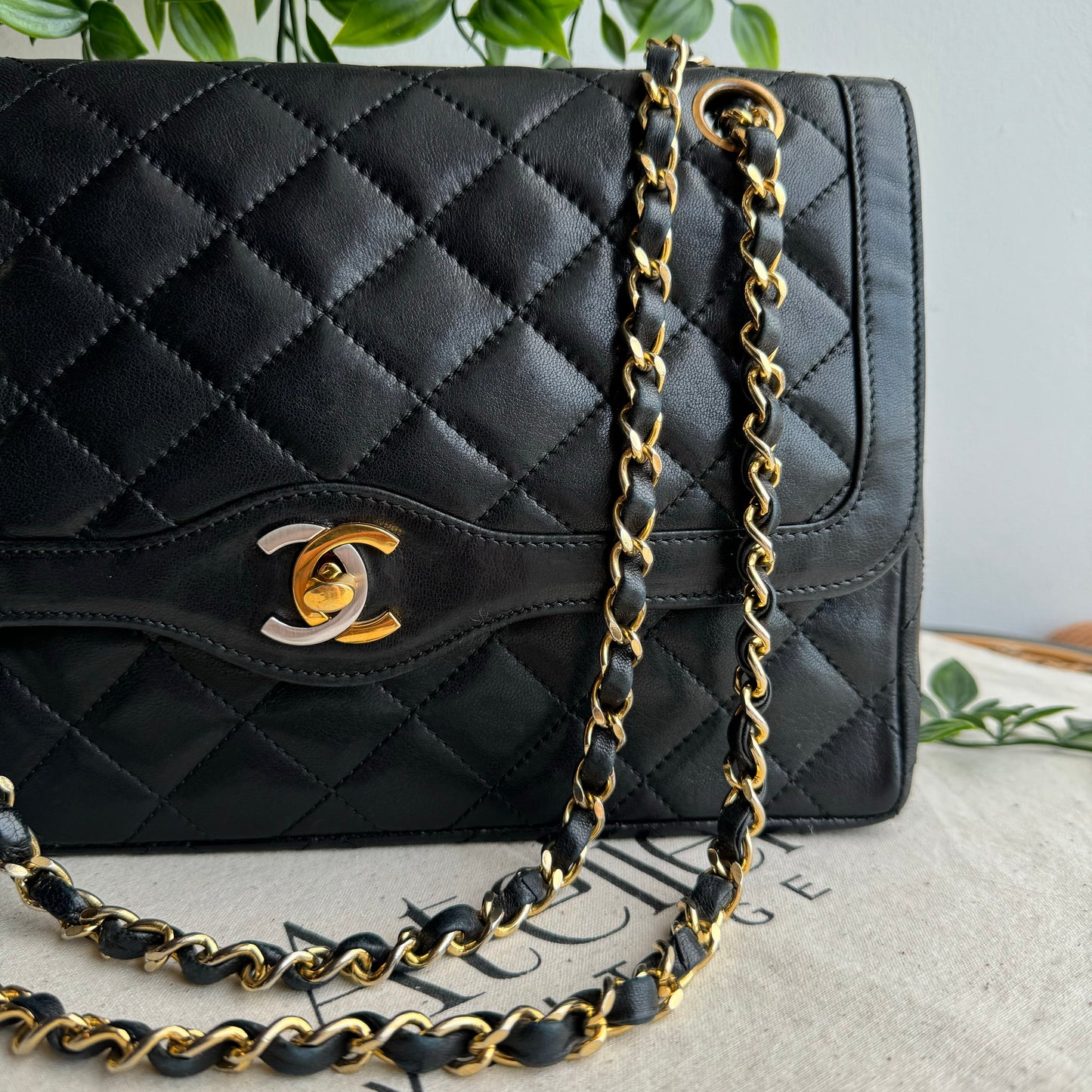 Chanel 1991 Limited Edition Paris Double Flap Medium
