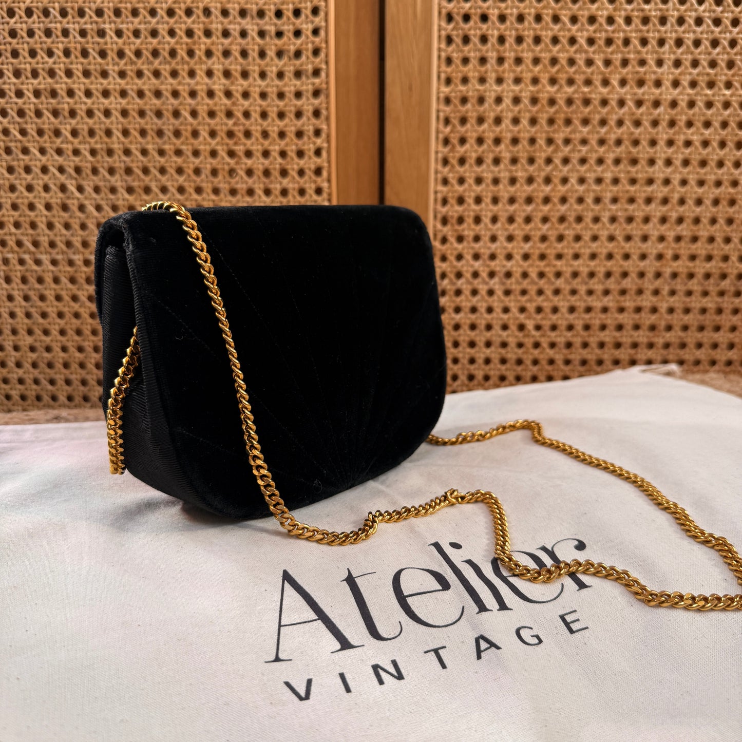 Chanel Early 1980s ULTRA RARE Sunburst Lions Head Single Flap
