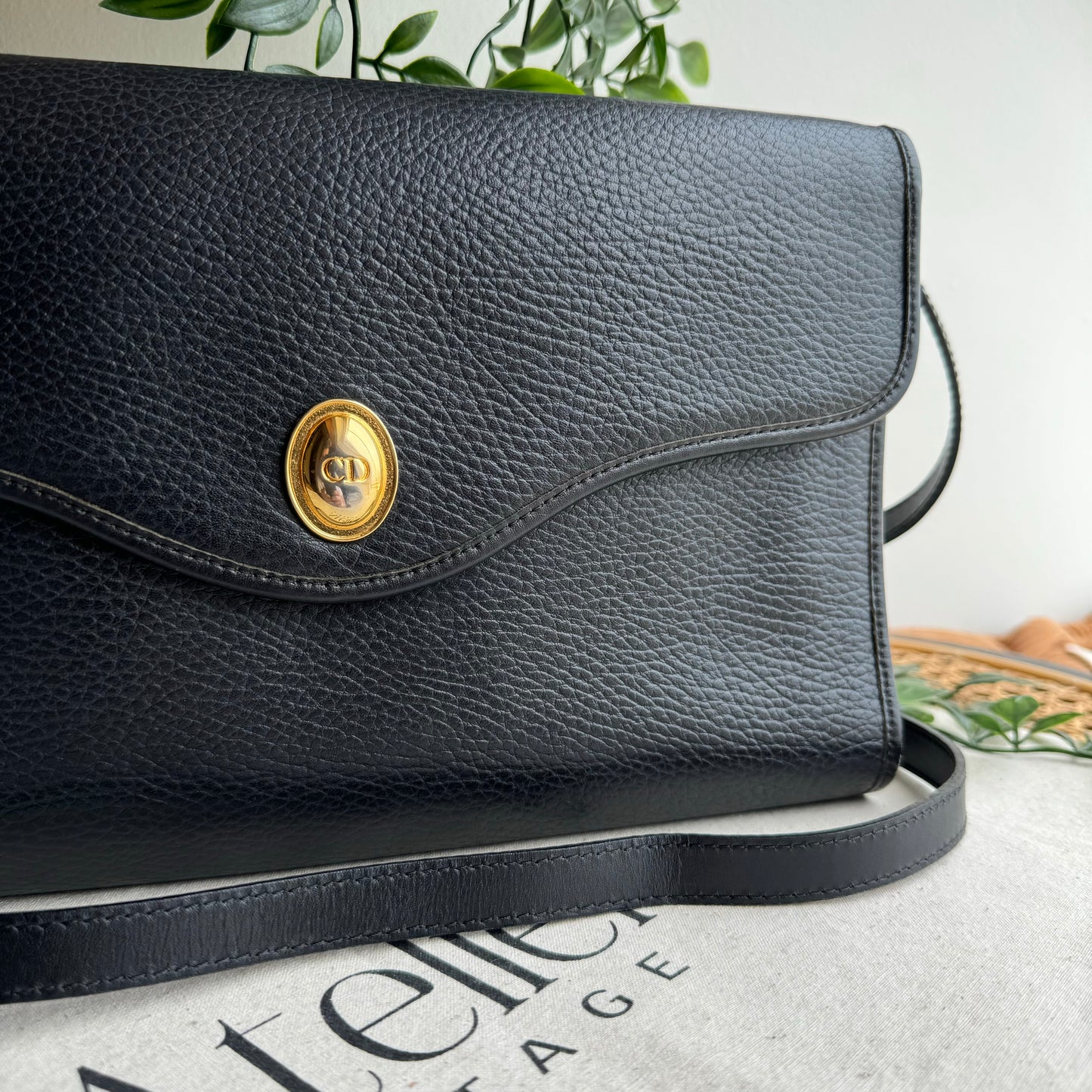 Dior 1980s Vintage Two Way Bag