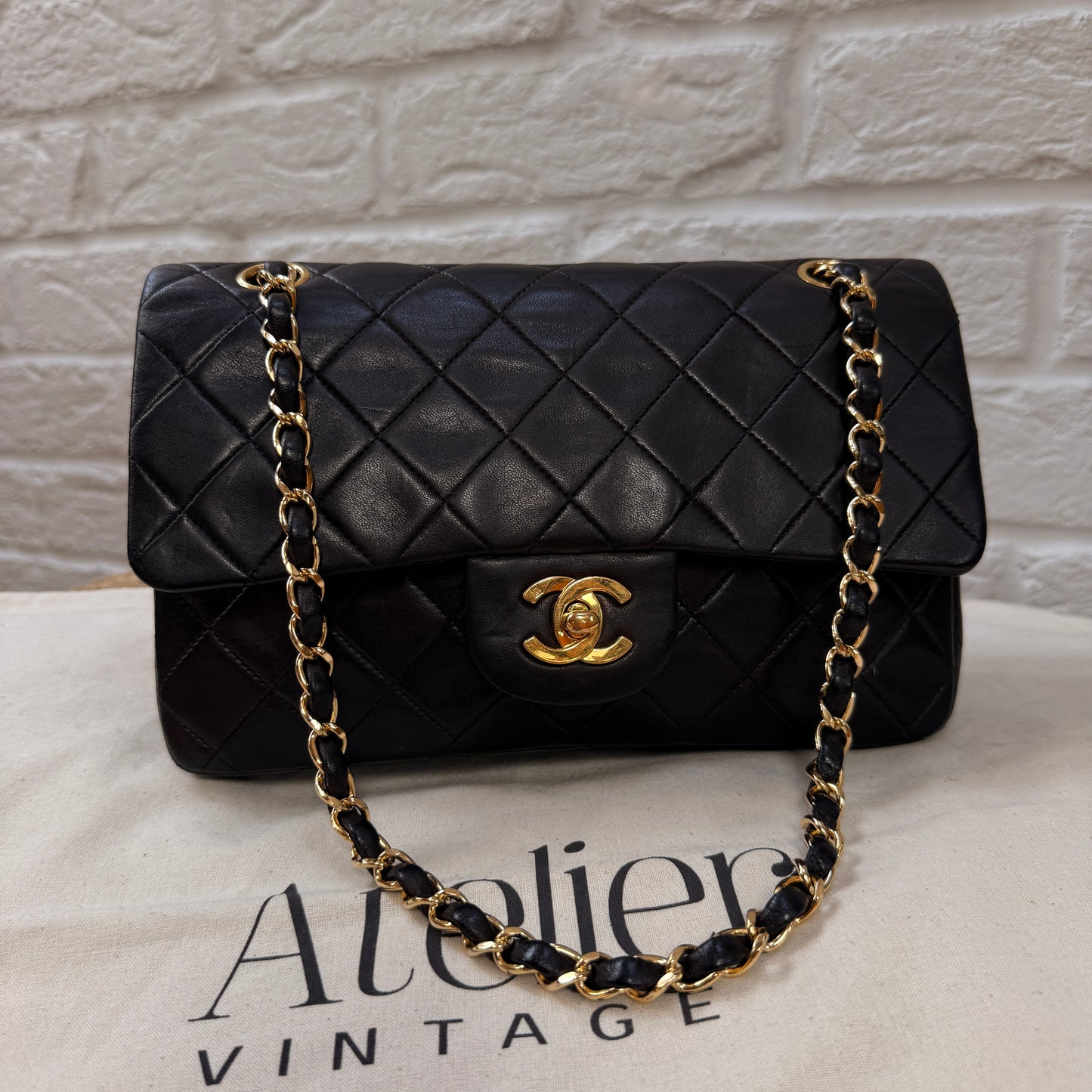 Chanel 1994 Black Classic Double Flap Small