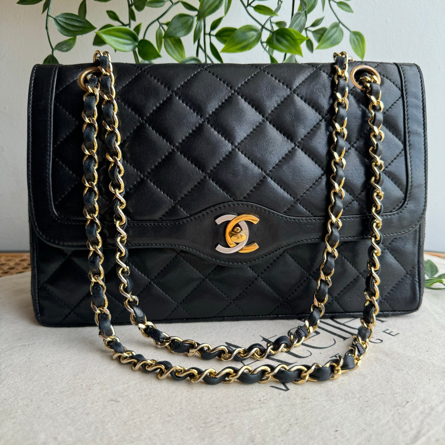 Chanel 1991 Limited Edition Paris Double Flap Medium