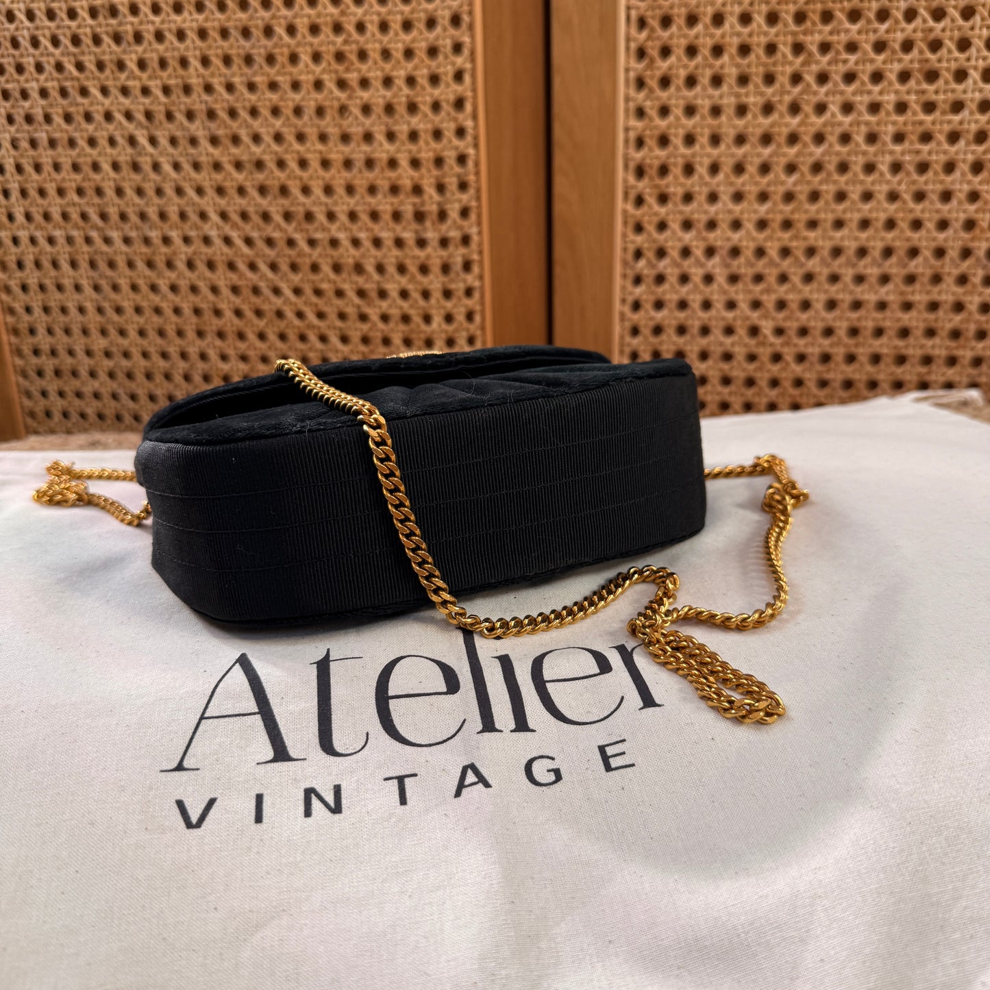 Chanel Early 1980s ULTRA RARE Sunburst Lions Head Single Flap