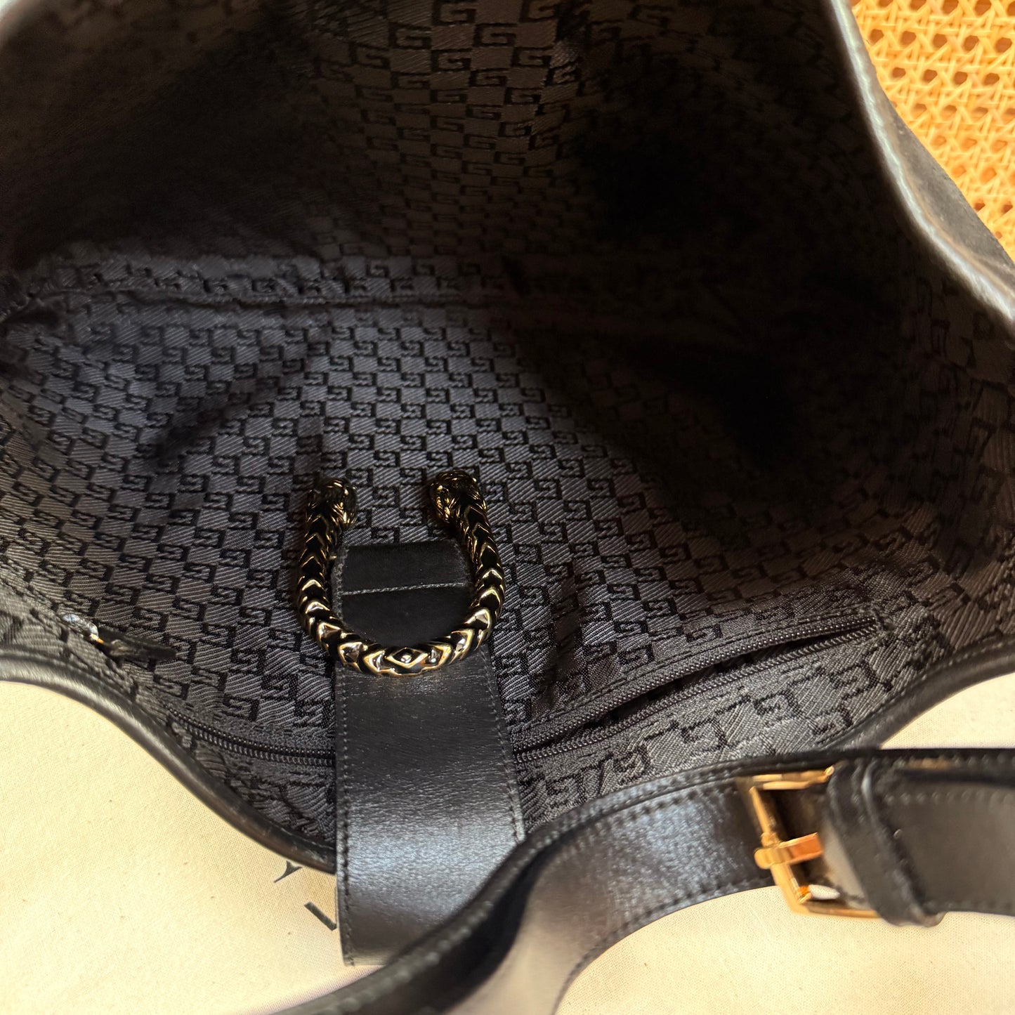 Gucci 1990s Dionysus Suede Hobo Tote