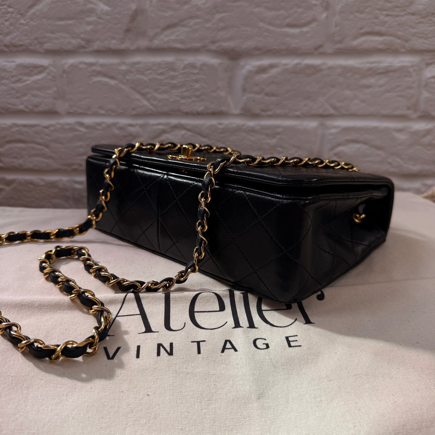 Chanel 1989 Classic Medium Rectangle Full Flap
