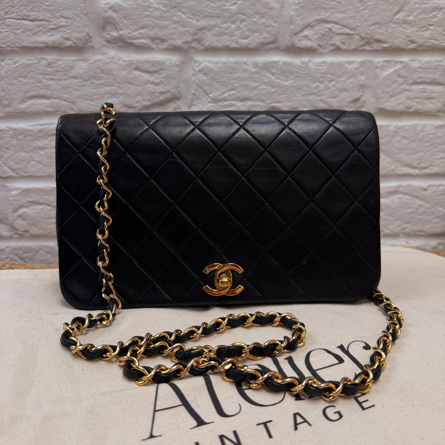 Chanel 1989 Classic Medium Rectangle Full Flap
