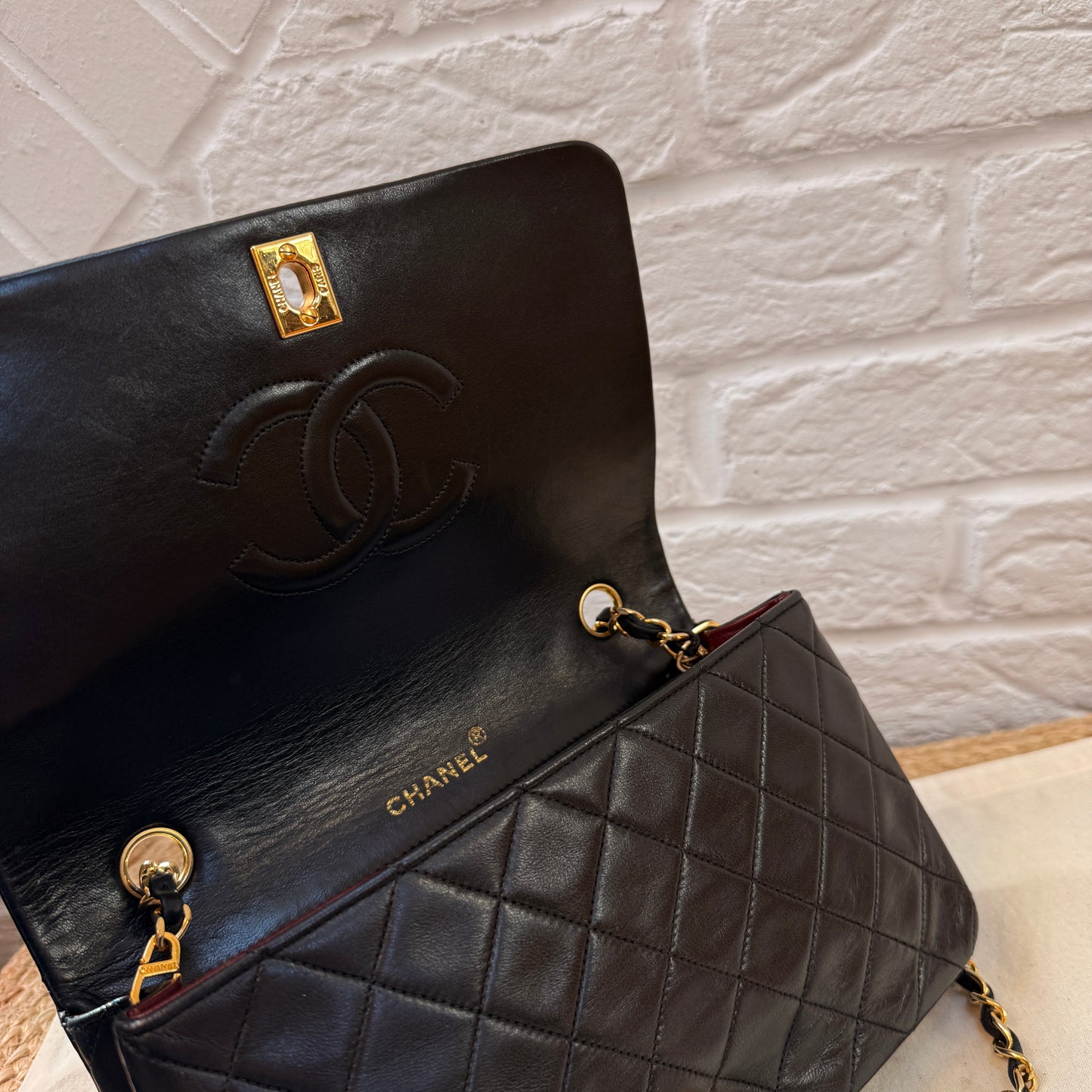 Chanel 1989 Classic Medium Rectangle Full Flap