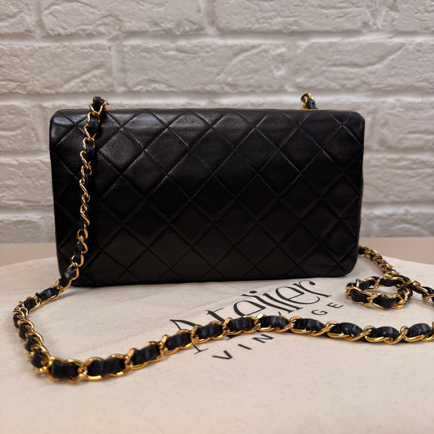 Chanel 1989 Classic Medium Rectangle Full Flap