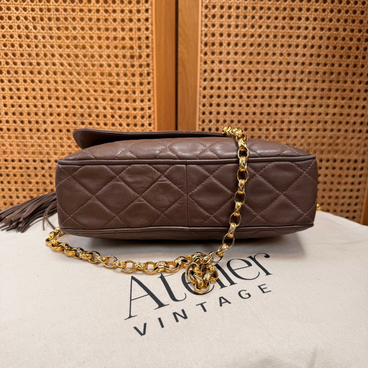 Chanel 1991 Rare CC Camera Bag Bijoux Strap