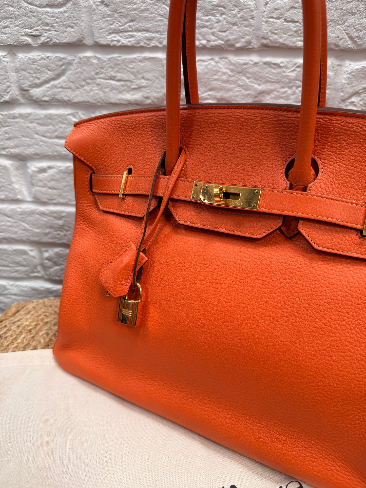 Hermes Birkin 35 Clemence Leather 2011