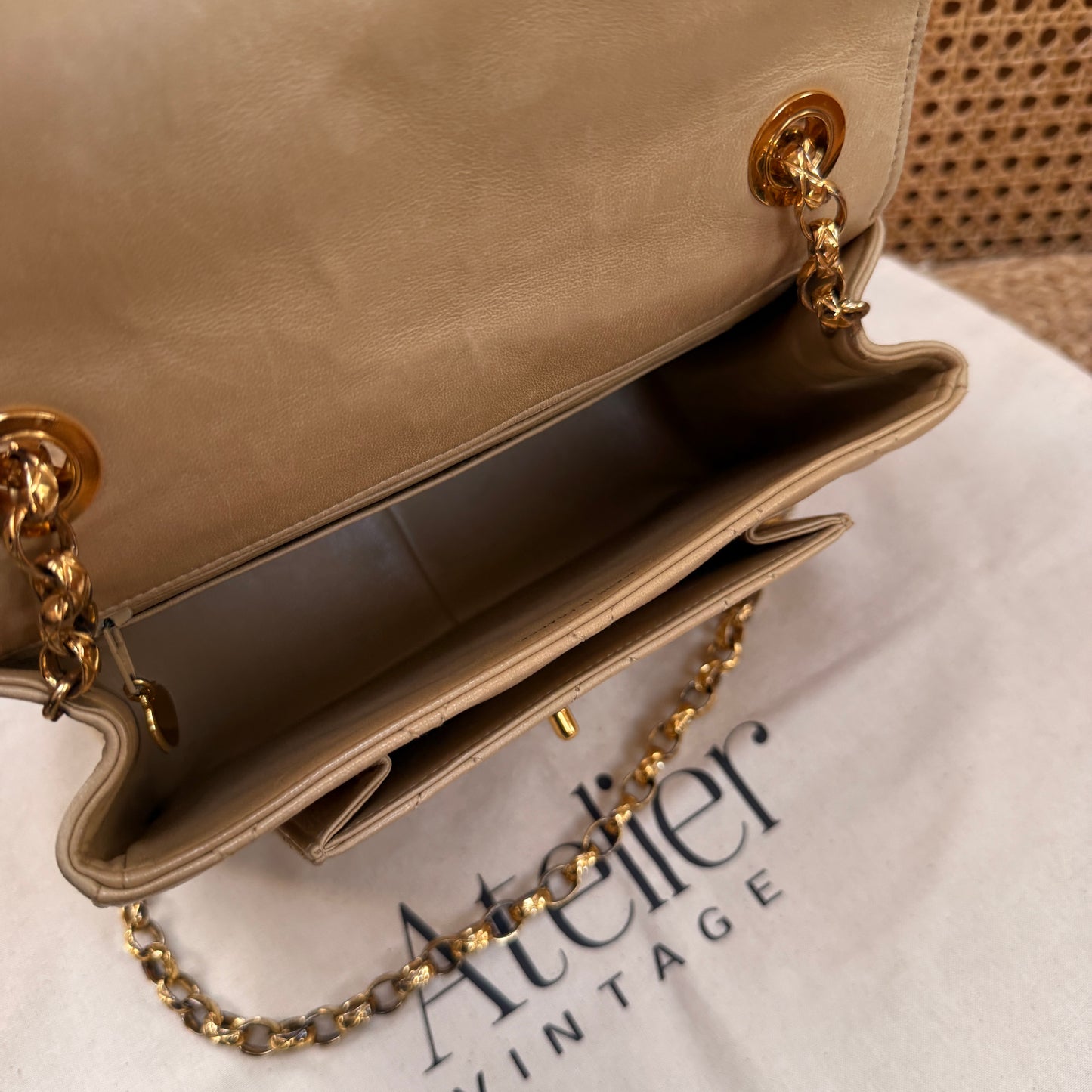 Chanel Ultra Rare Limited Edition Bijoux Chain in beige