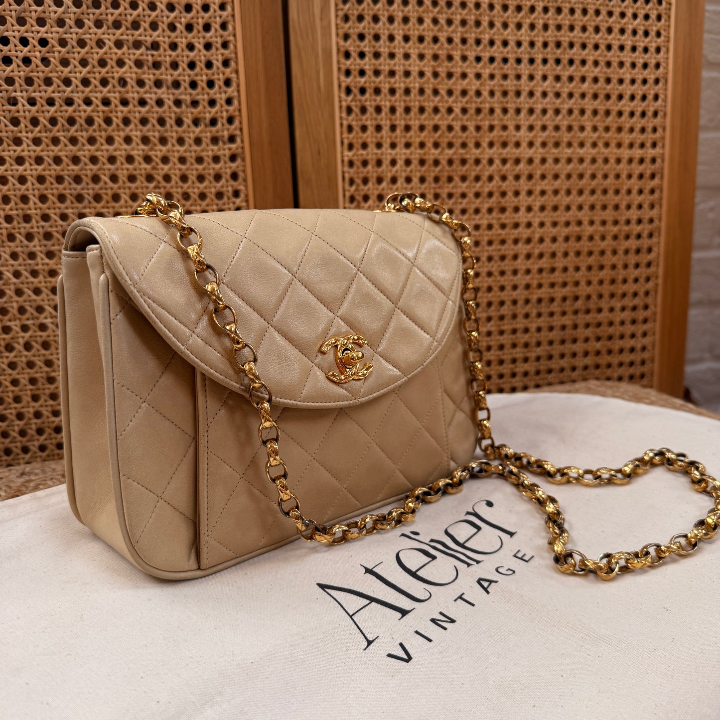 Chanel Ultra Rare Limited Edition Bijoux Chain in beige