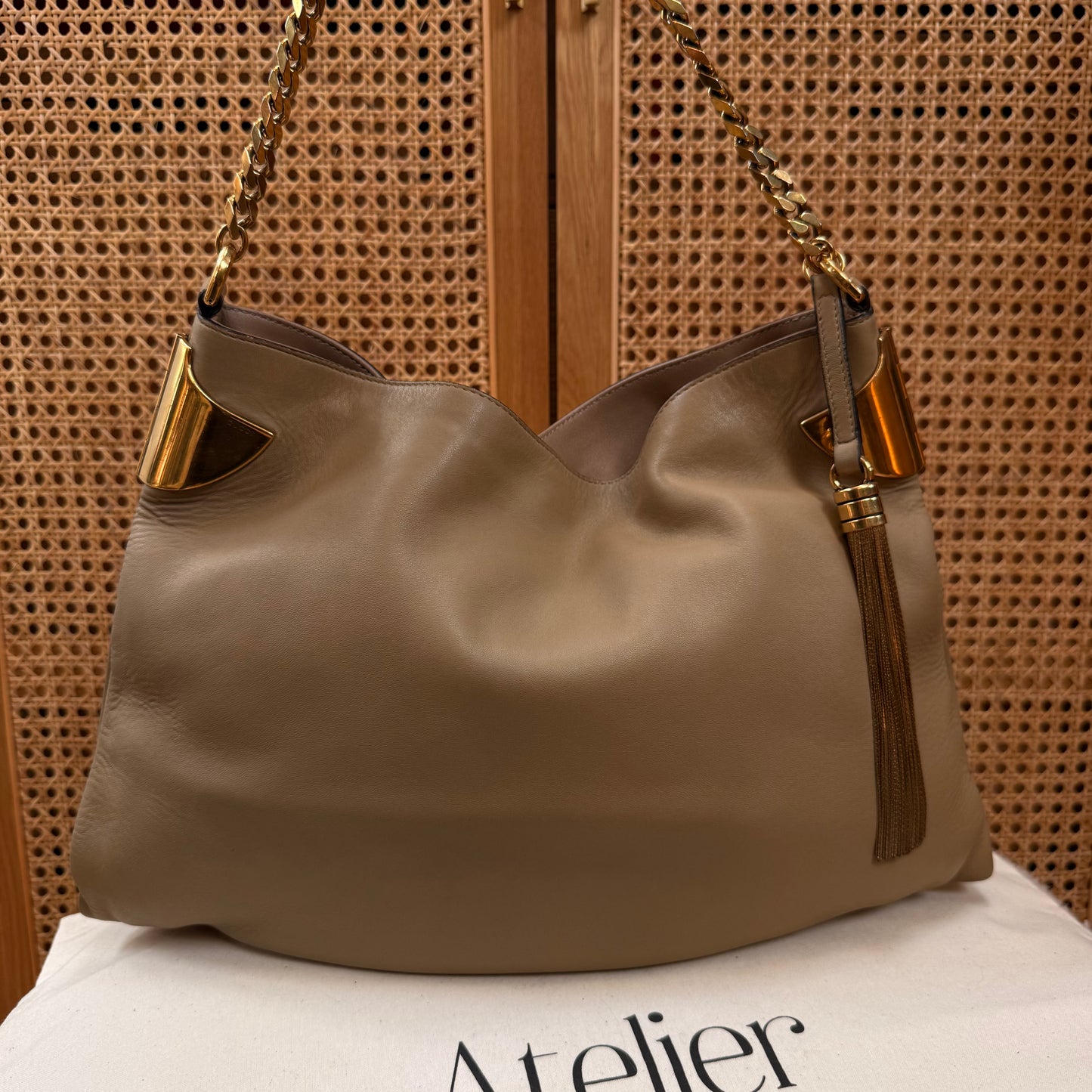 Gucci 1970 Tassel Hobo Tote