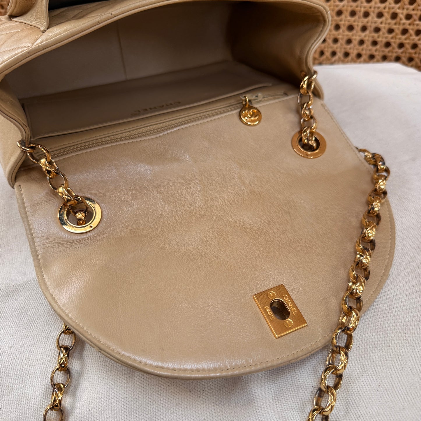 Chanel Ultra Rare Limited Edition Bijoux Chain in beige