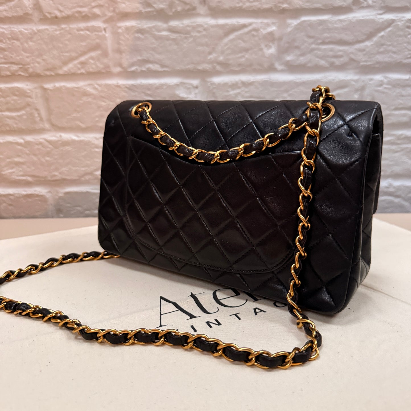 Chanel 1994 Black Classic Double Flap Small