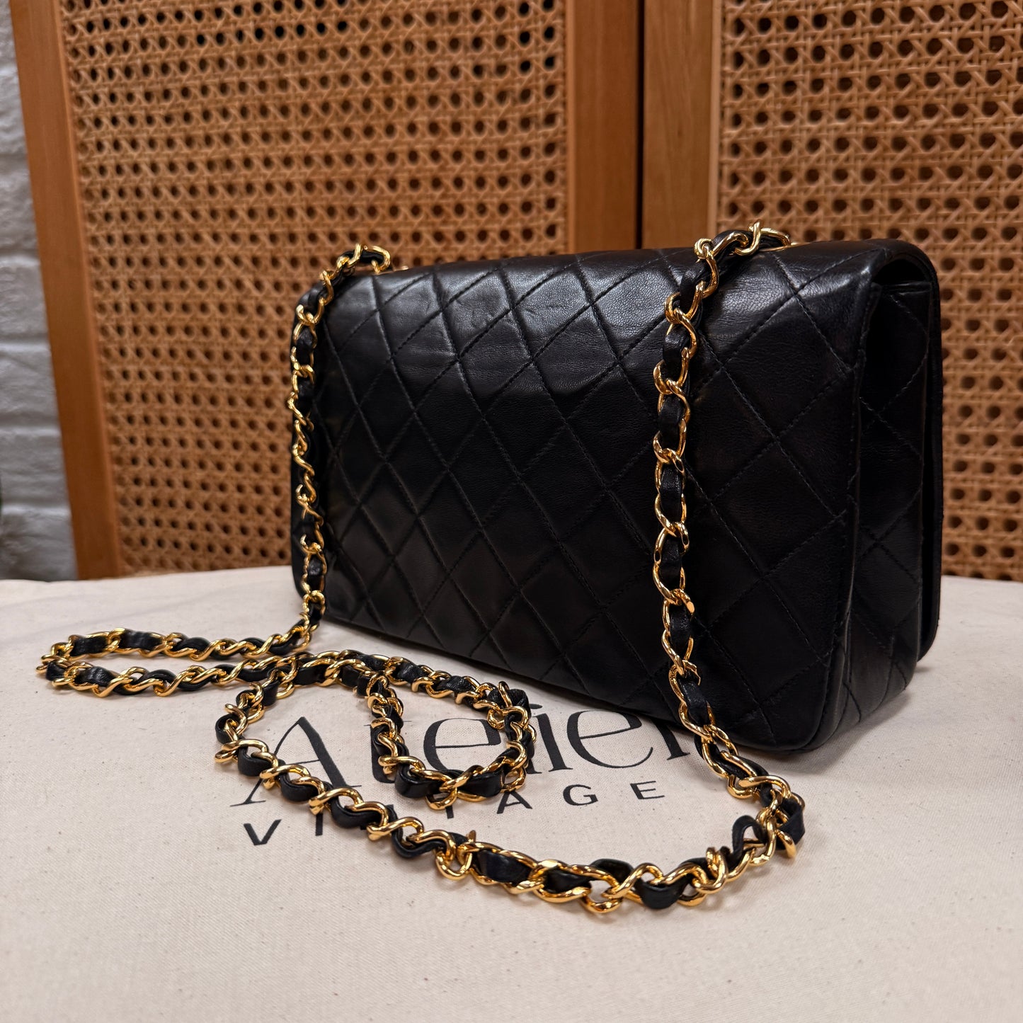 Chanel 1989 Classic Medium Rectangle Full Flap
