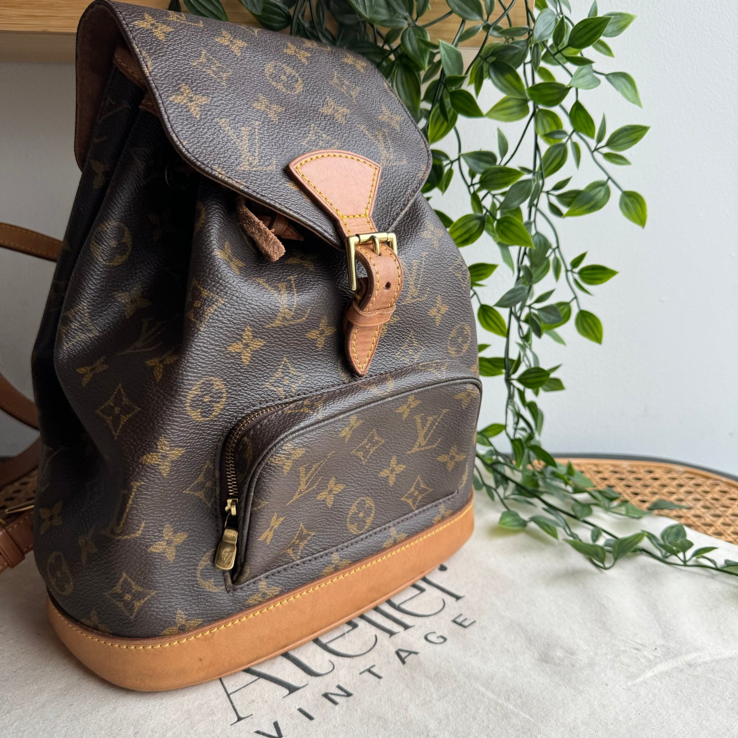 Louis Vuitton 1997 Montsouris Back Pack MM