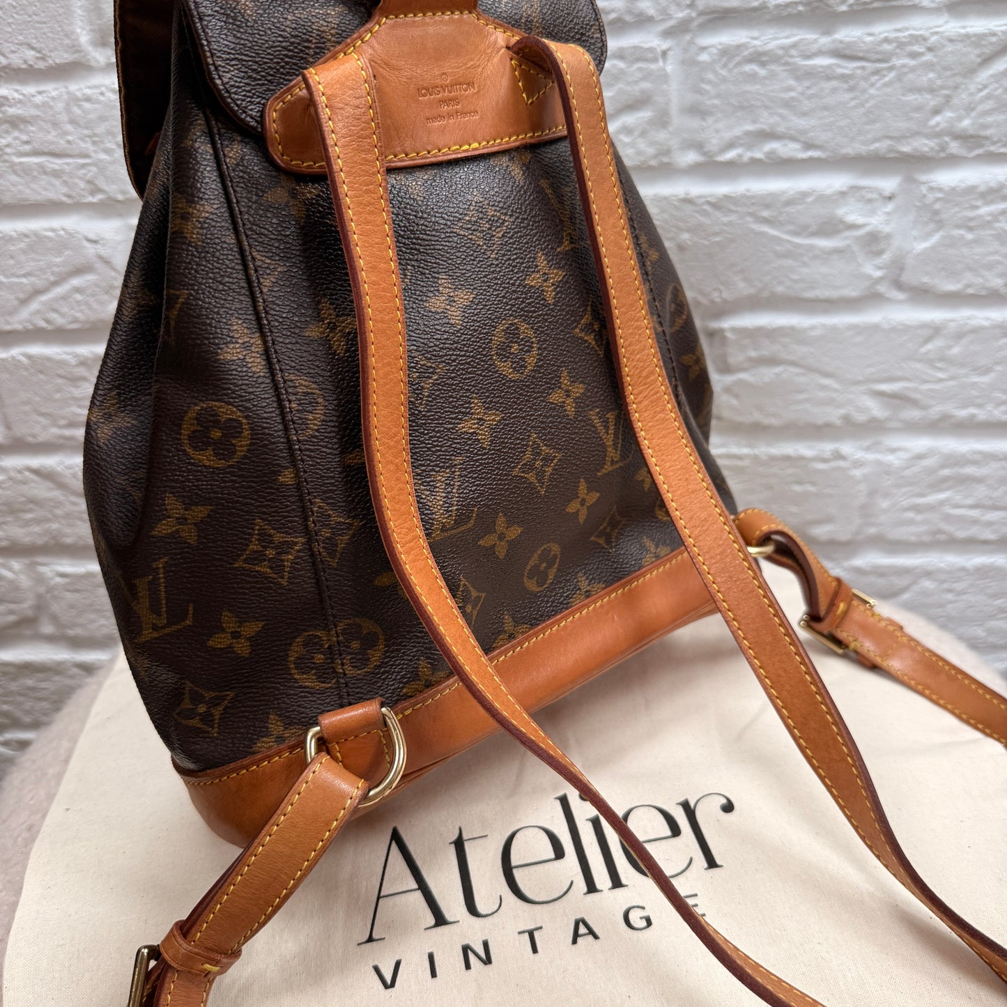 Louis Vuitton 1997 Montsouris Back Pack MM