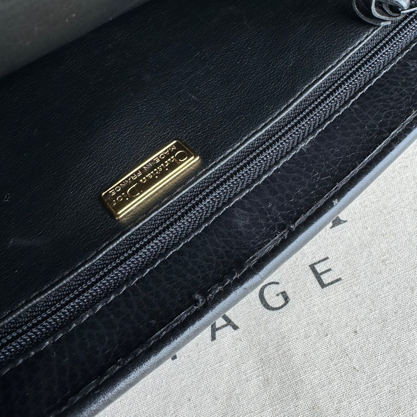 Dior 1980s Vintage Two Way Bag