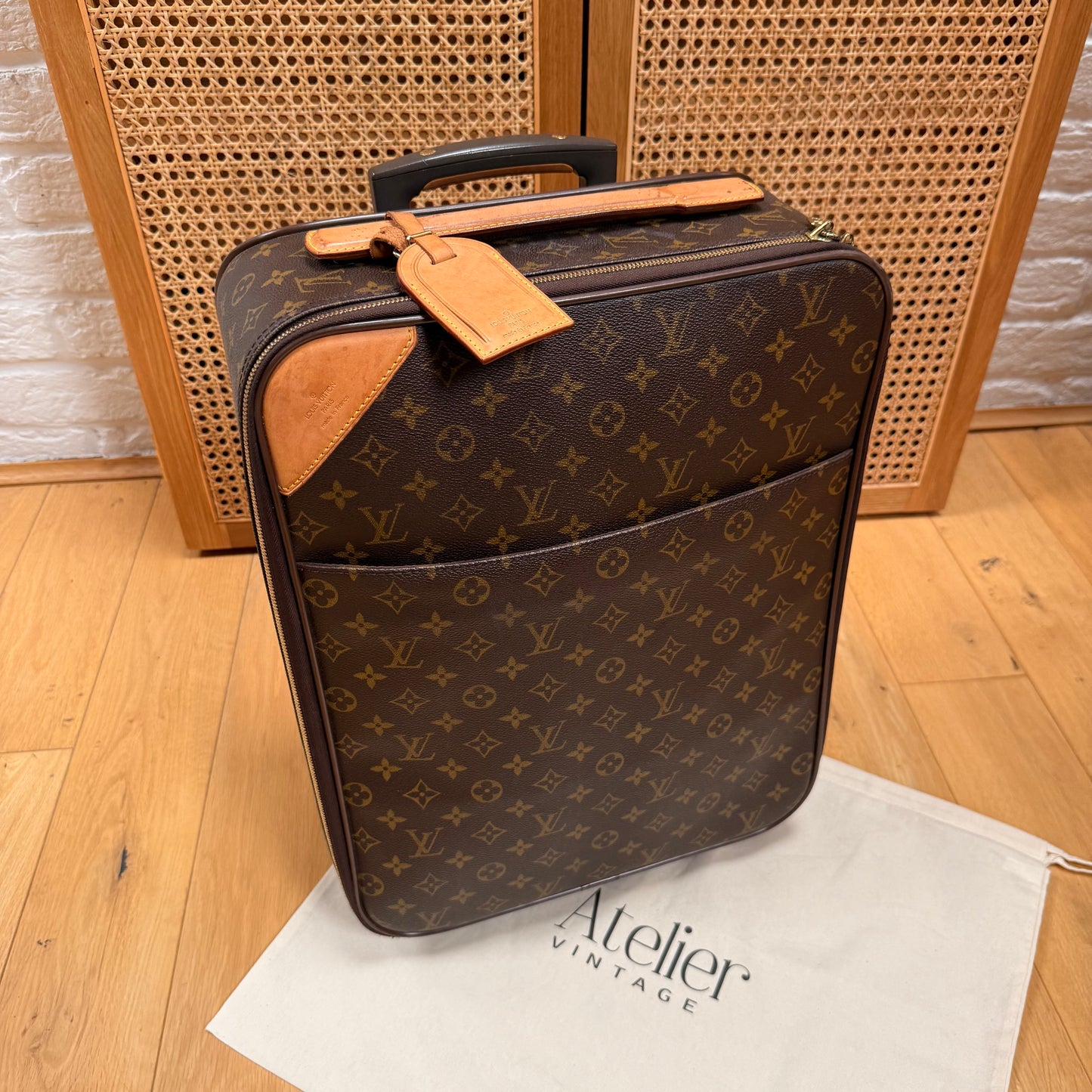 Louis Vuitton 2001 Pegase 45 Monogram Travel Case