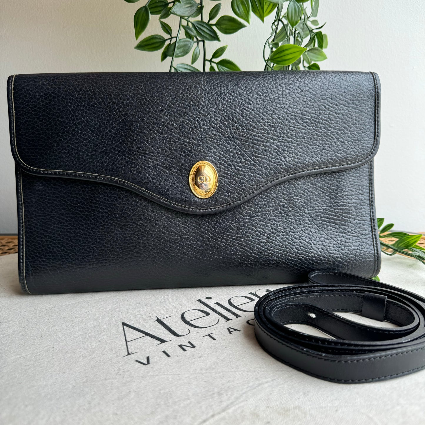 Dior 1980s Vintage Two Way Bag