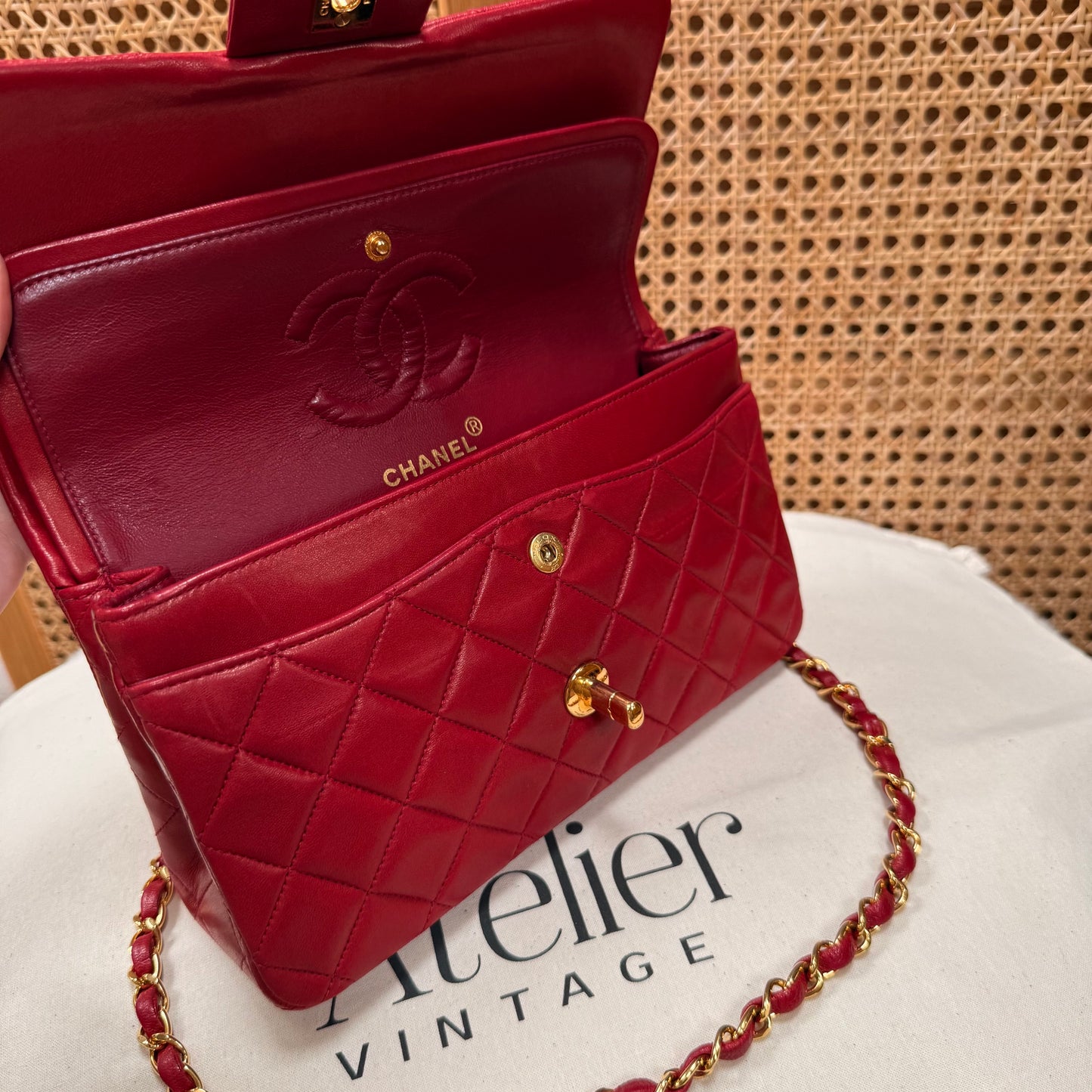 Chanel 1989 Classic Double flap small
