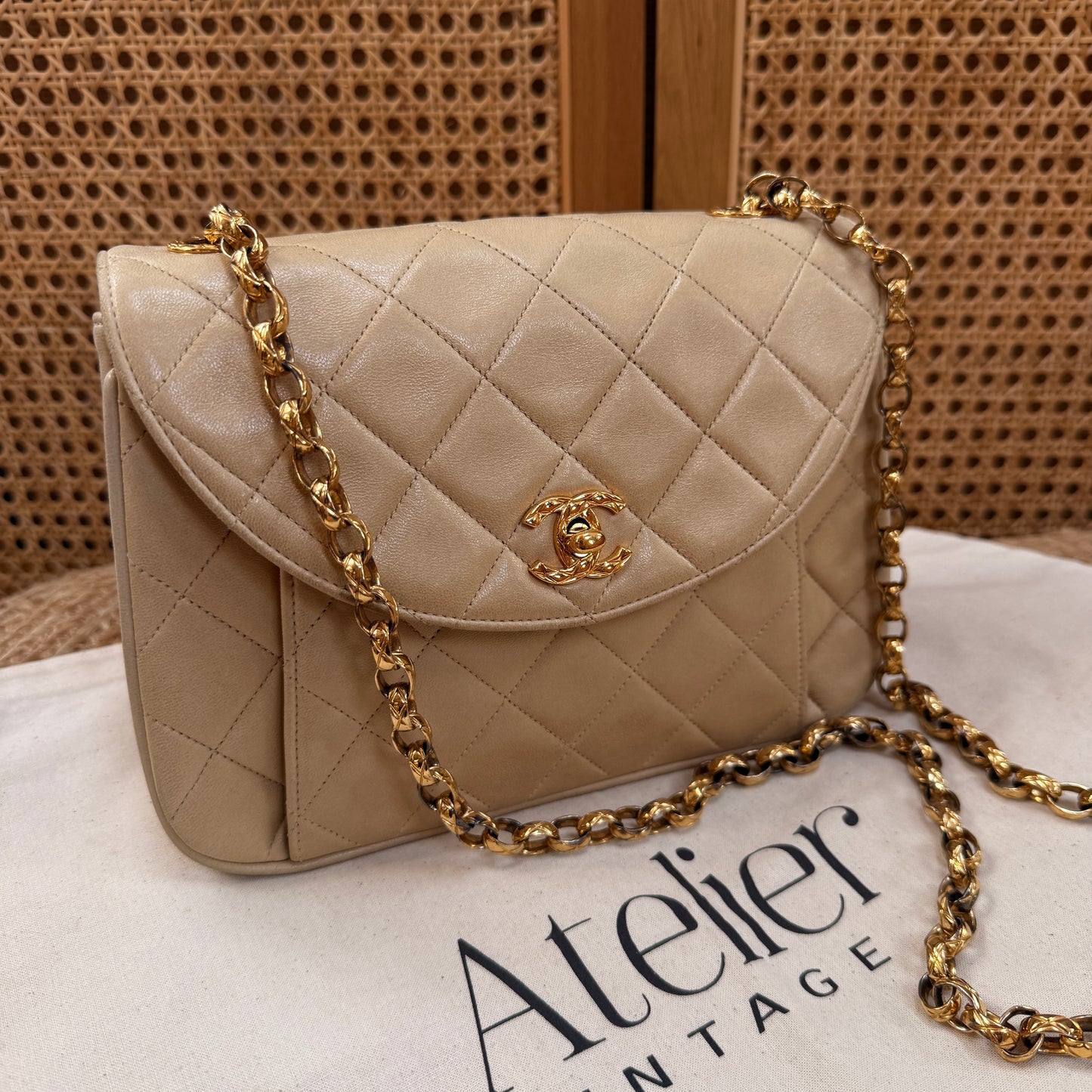 Chanel Ultra Rare Limited Edition Bijoux Chain in beige