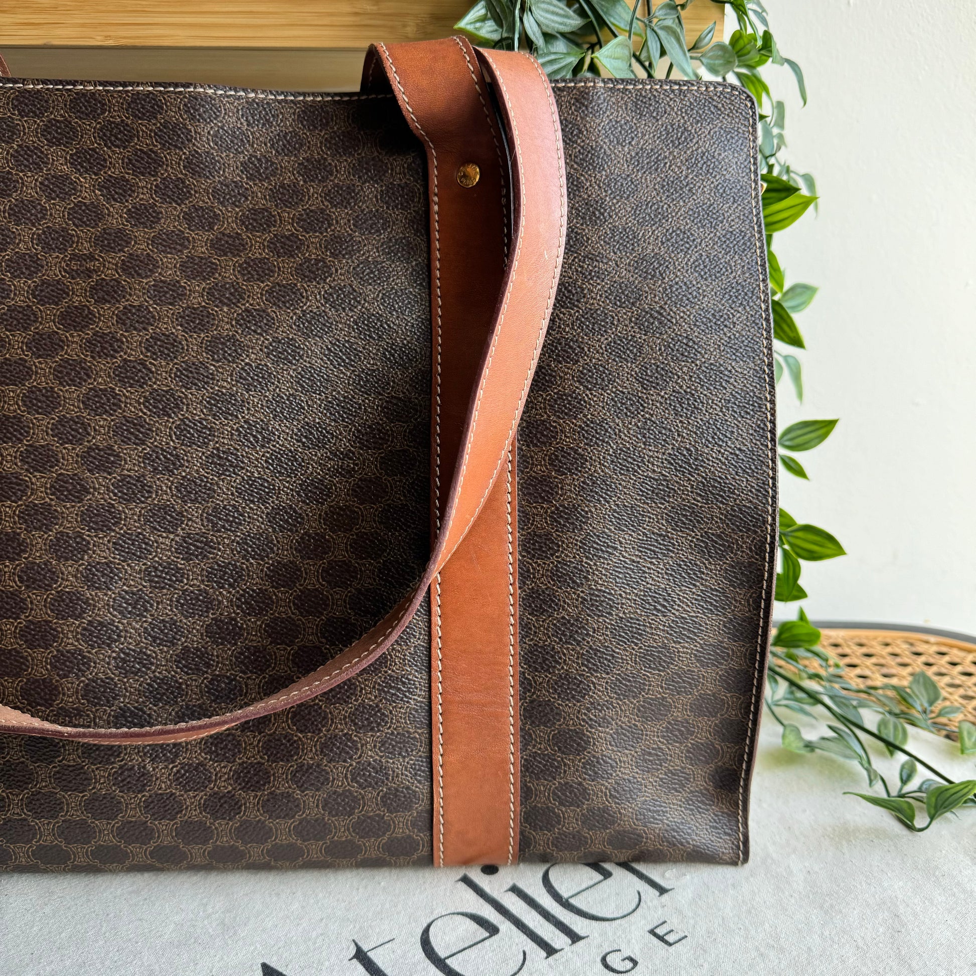Celine Macadam Tote Bag – Atelier Vintage Celine Macadam Tote Bag – Atelier Vintage